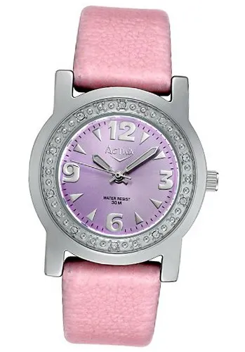 Pink Dial Pink Leatherette