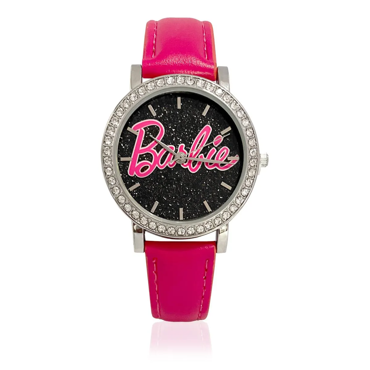 Barbie Special Edition Women's Glitter Dial Logo