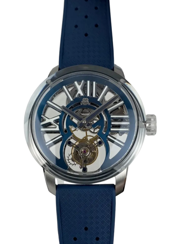 TC006; Version: deep blue dial
