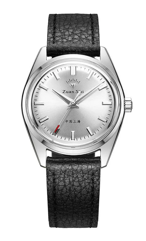 D.152; Version: silver color dial, black strap